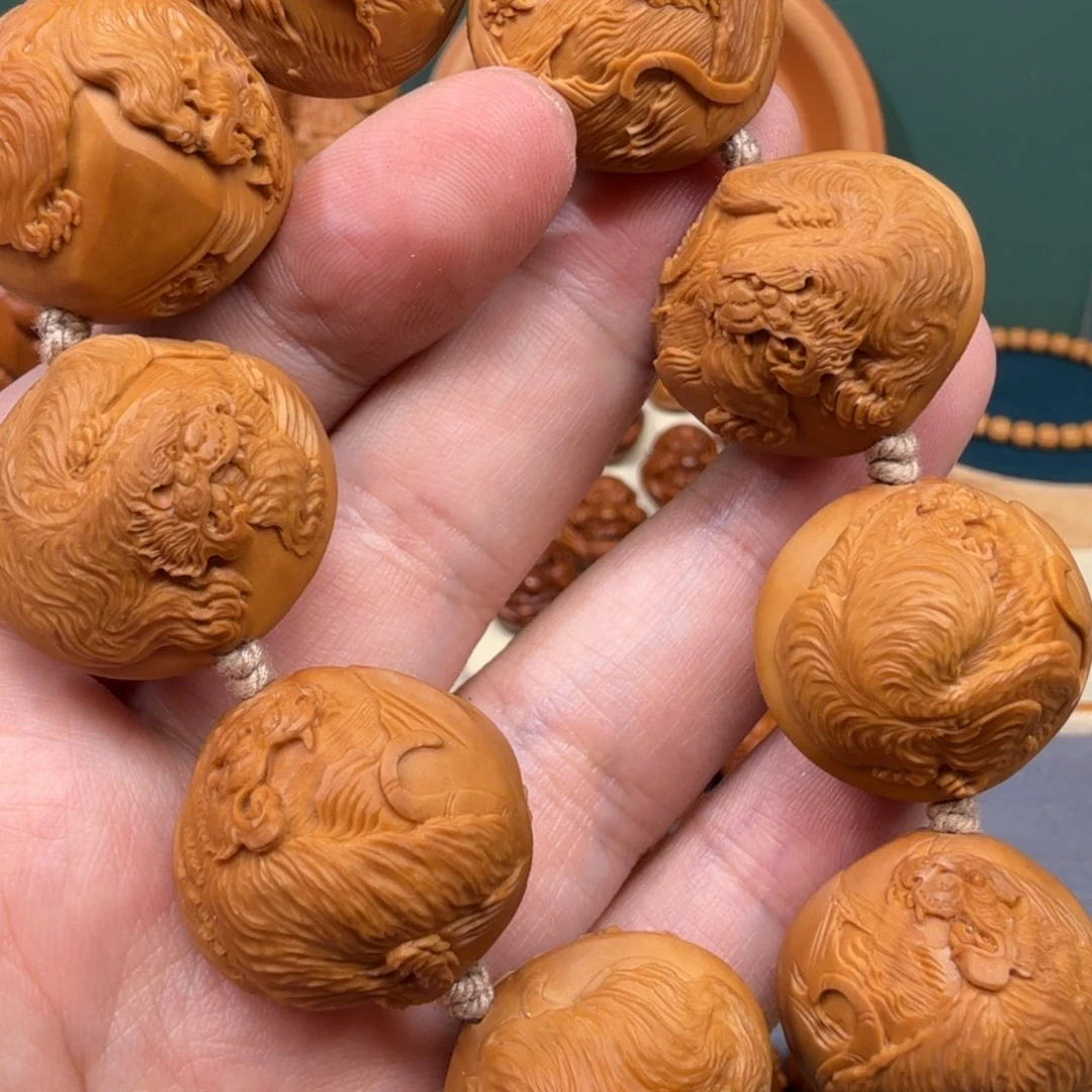 手串橄榄核虎啸山河