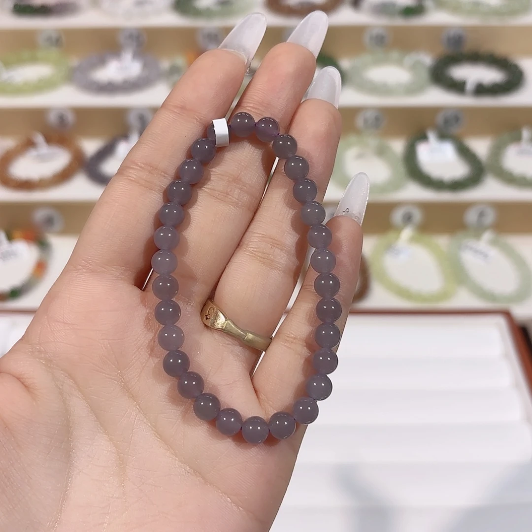 和田玉手链未镶嵌春*y