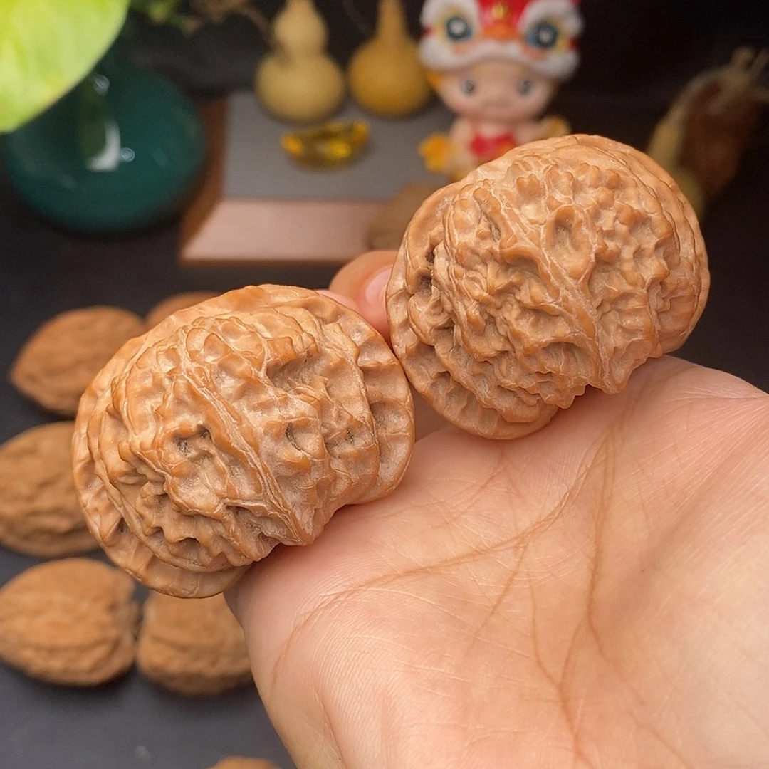 把件文玩核桃苹果全品45