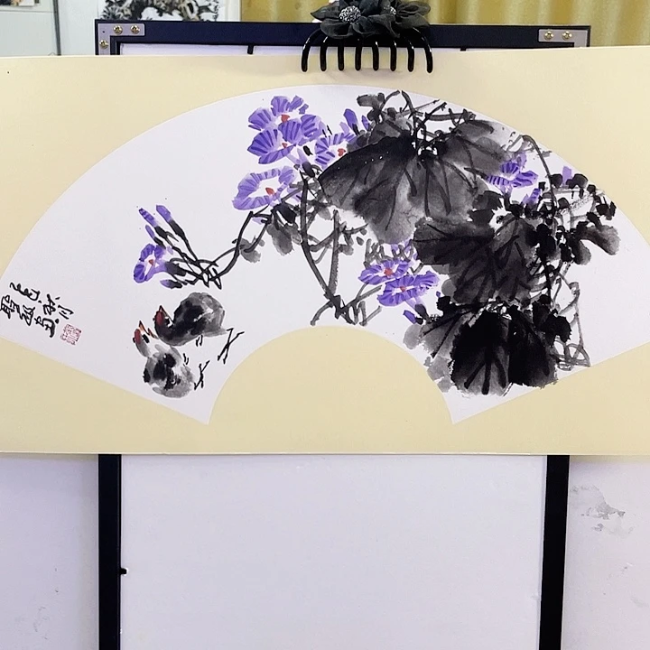 国画张圣敏先生纯手绘作品