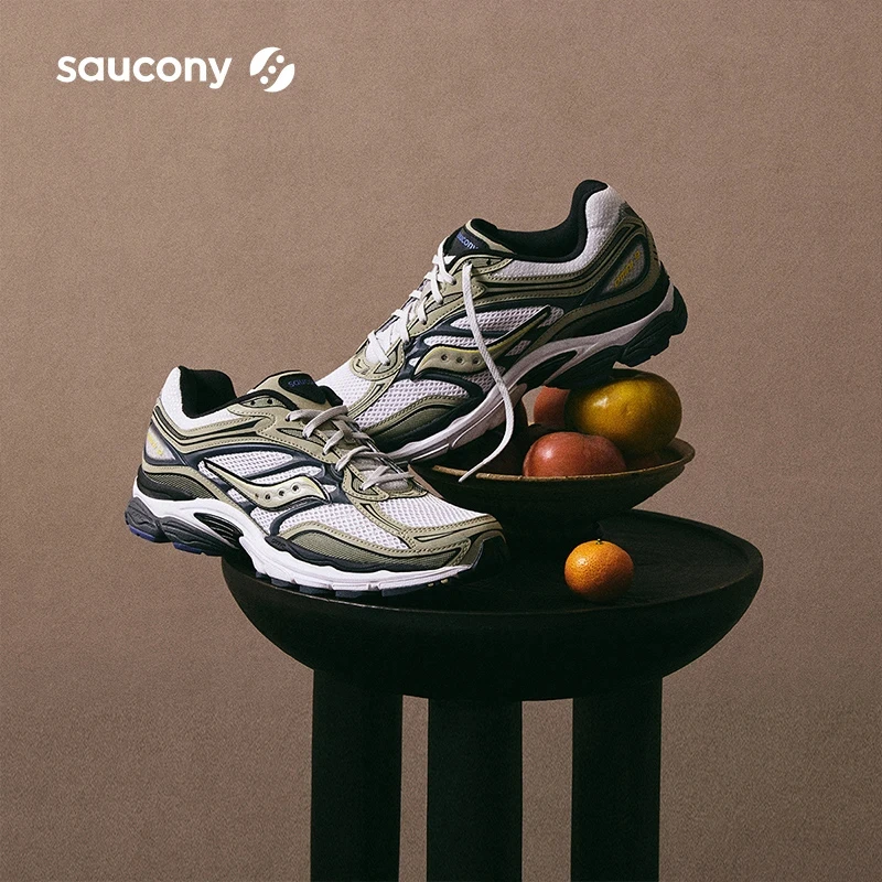 Saucony索康尼PROGRID OMNI 9复古休闲减震跑步鞋情侣舒适运动鞋