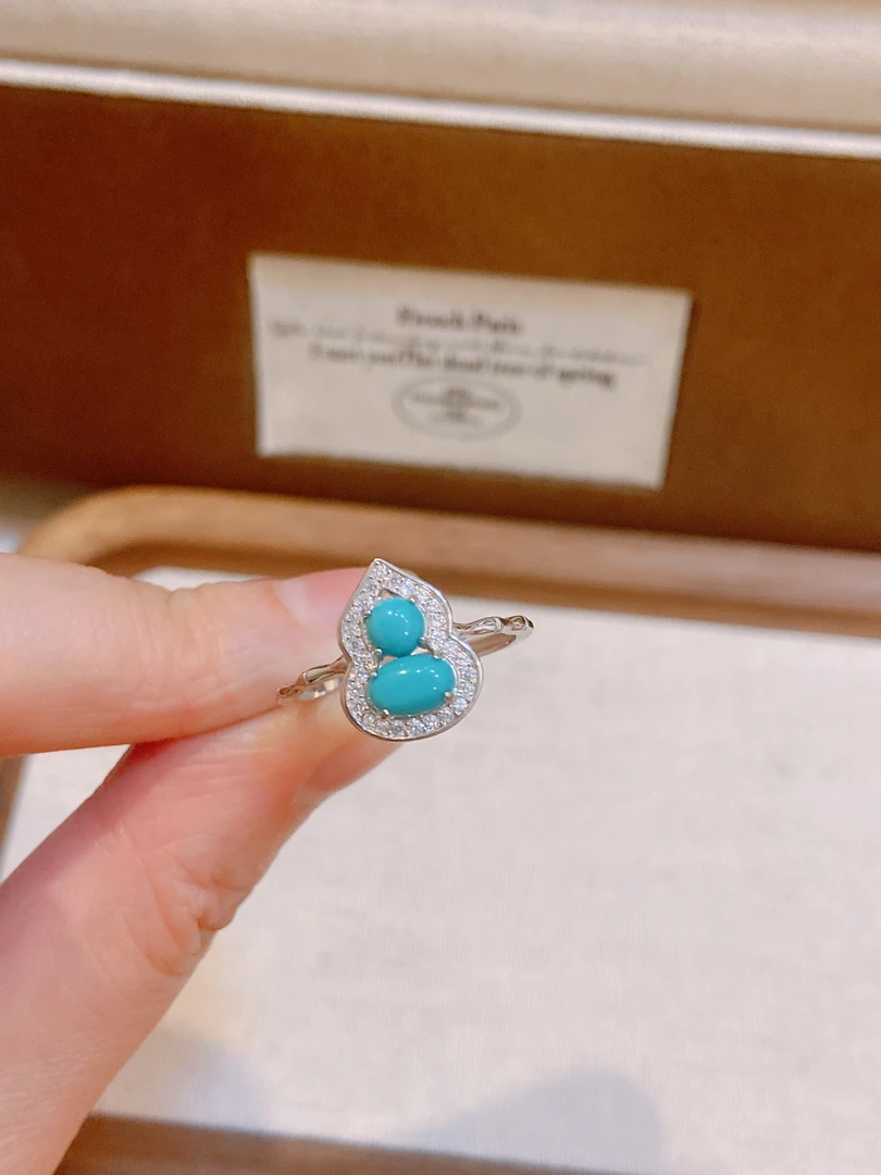 A169 925银美松葫芦戒指