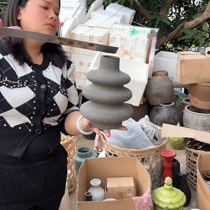 瓶高度23厘米口径5厘米微瑕捡漏摩擦