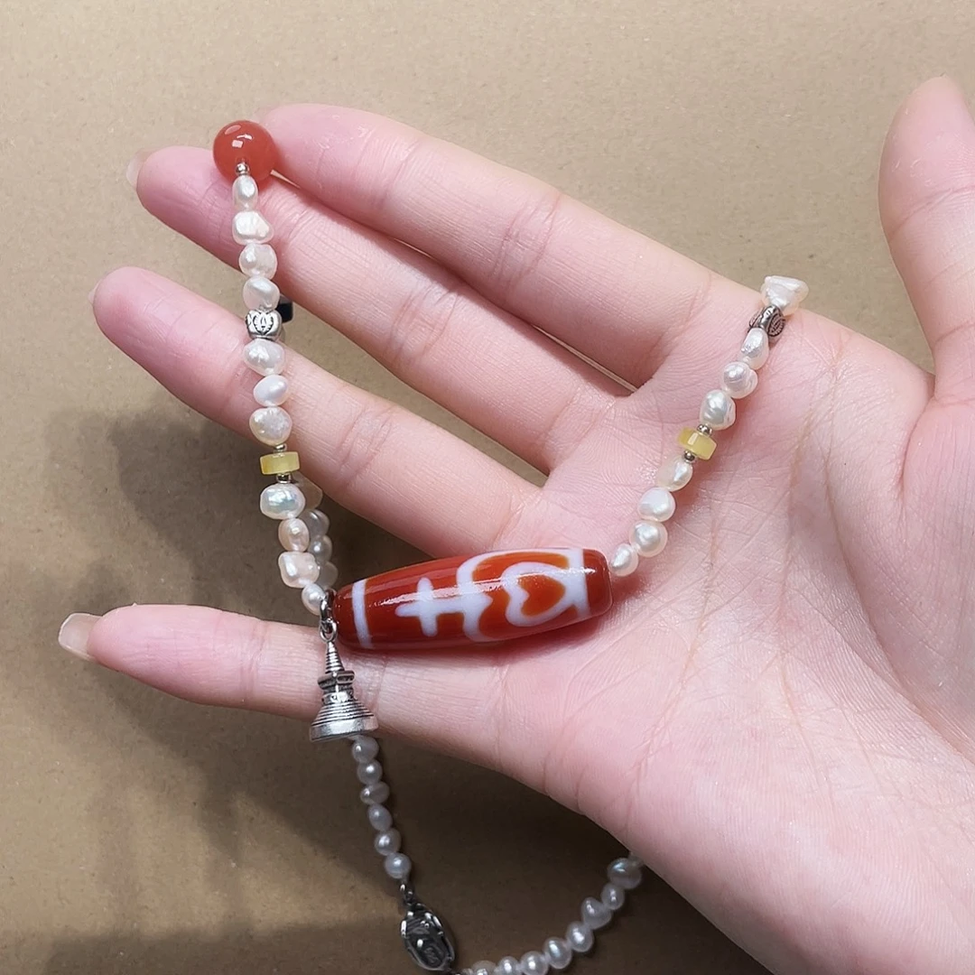 玛瑙/玉髓未镶嵌颈饰