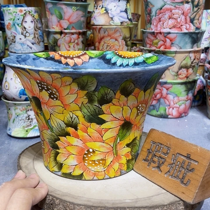 景德镇艺术手绘作品