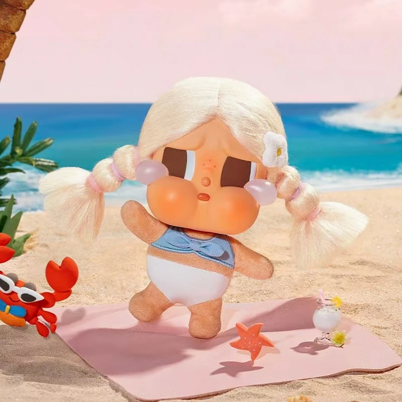 CRYBABY Vacation Mode On系列-搪胶毛绒挂件盲盒【颖】