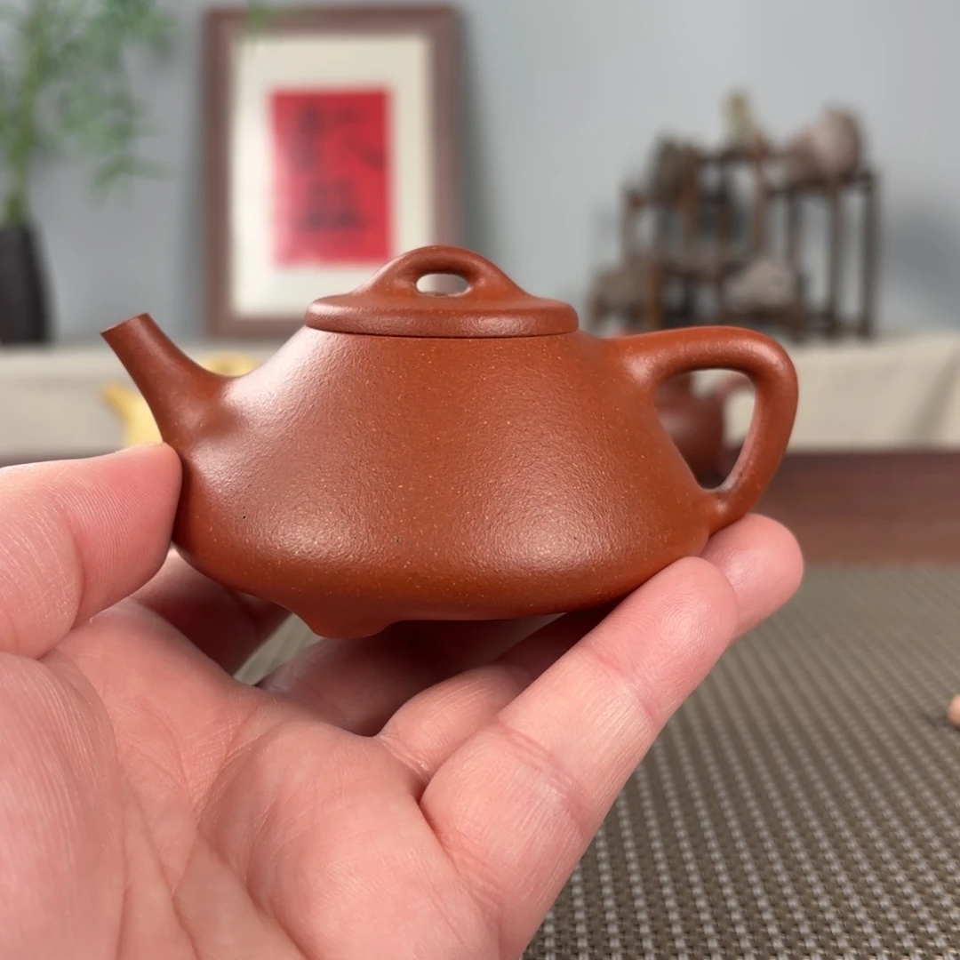 紫砂茶壶黄龙山原矿紫砂壶130