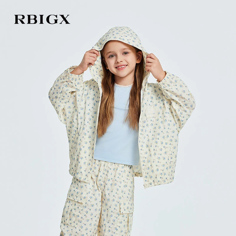 【商场同款】RBIGX瑞比克童装26新款轻薄舒适防晒外套WT5BR2315