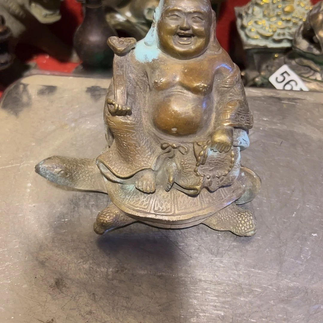 黄铜摆件，文房摆件