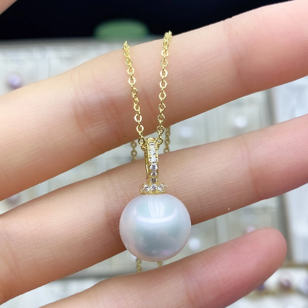 淡水珍珠颈饰合金