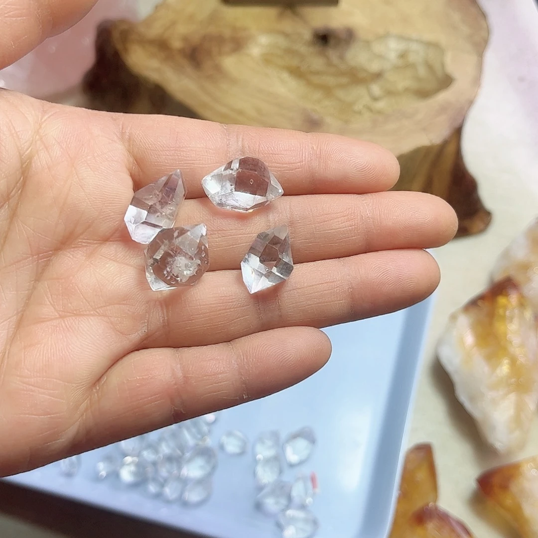 水晶天然水晶原石未镶嵌静**和