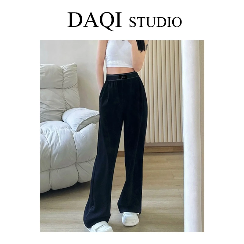 【al松紧腰】春季新款女士运动户外宽松休闲裤G06-1023