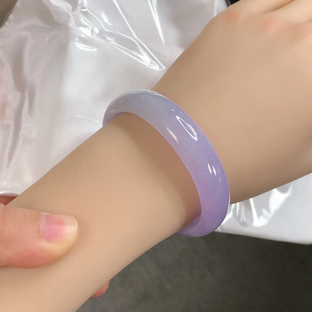 未镶嵌手镯翡翠 贵妃⑨⑦新品梦中情镯❤️