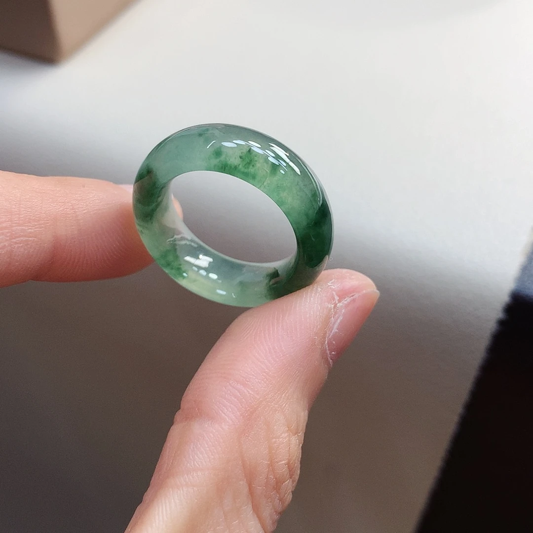 翡翠戒指未镶嵌15号