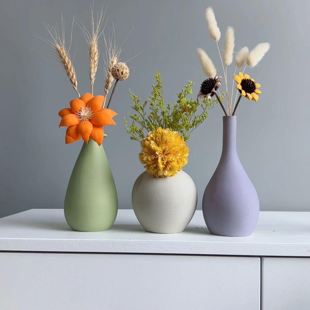 摆件陶瓷小花瓶摆件2222222