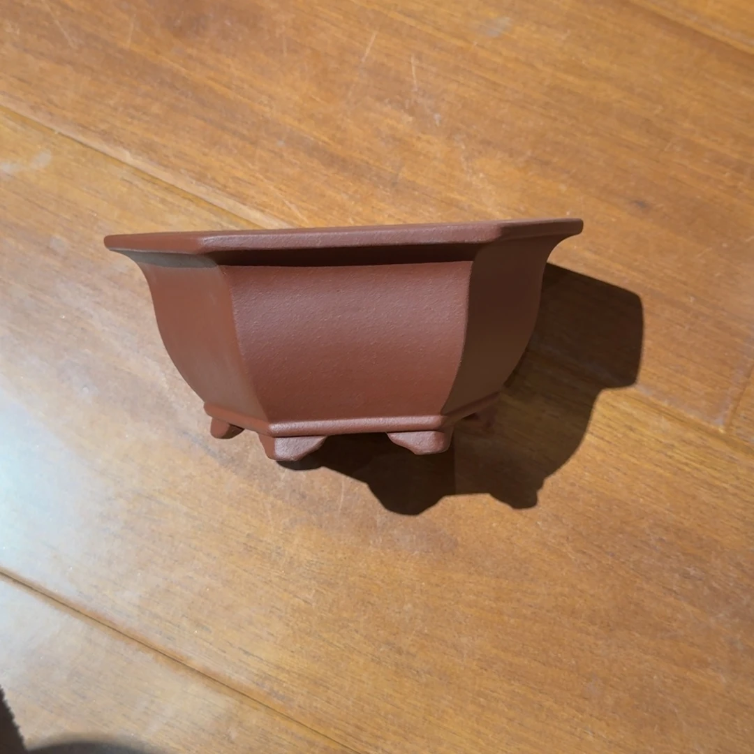 蘭***者花盆紫砂原矿紫泥