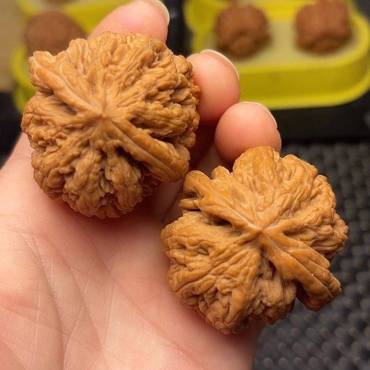 吊坠文玩核桃42八筋聚顶大粗筋