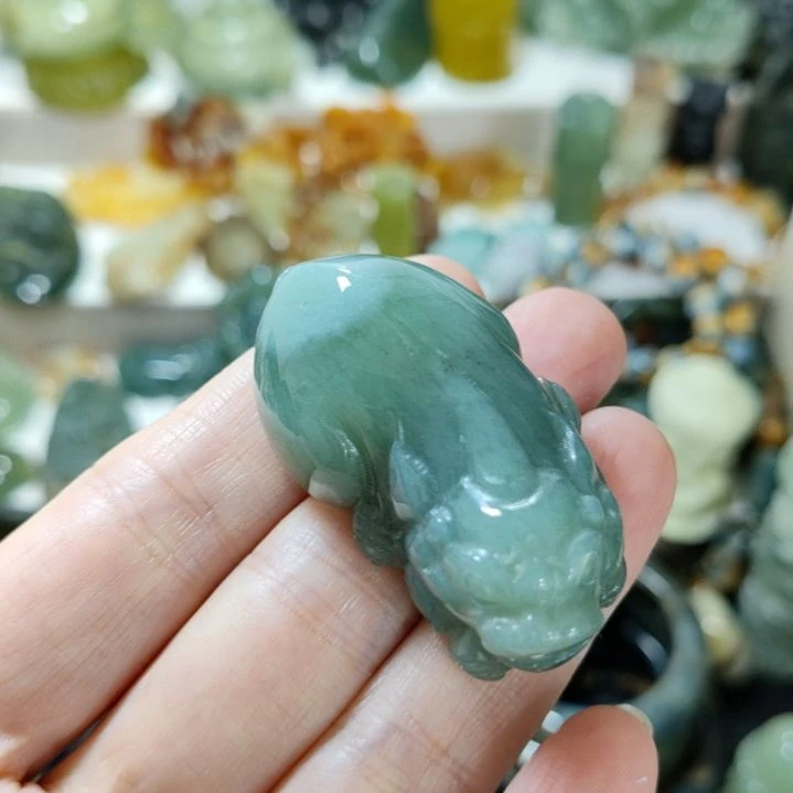 未镶嵌岫玉挂坠款式