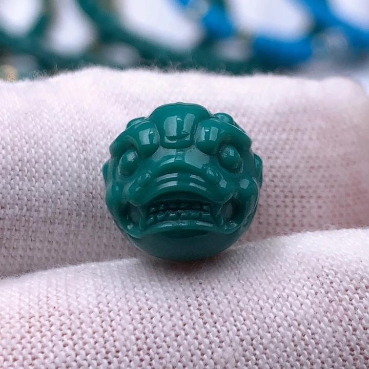 绿松石车挂未镶嵌