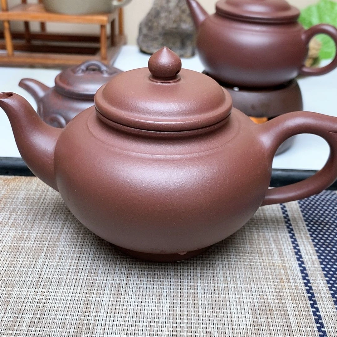 紫砂茶壶30毫升零添加二井紫泥
