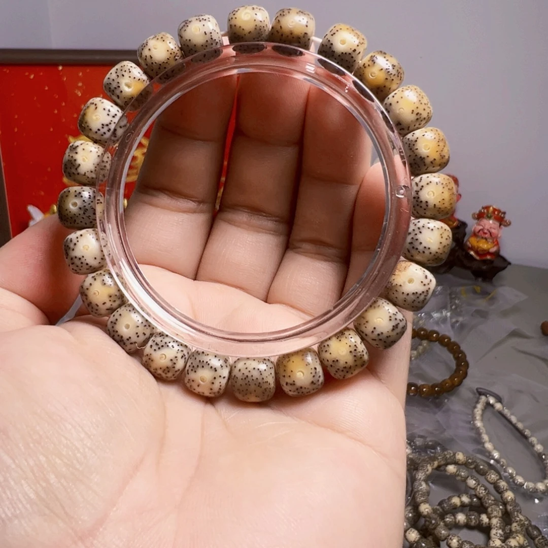 星月菩提手串卡10 火烧细星