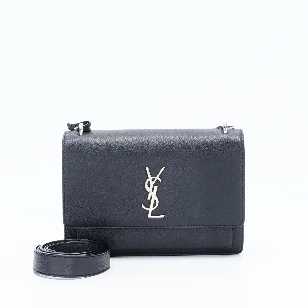 95新 YSL/圣罗兰 【白菜】 日落包皮肩带/BG23006481