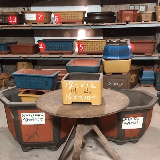 紫砂紫砂花盆包邮