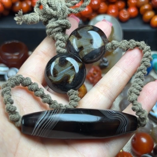玛瑙/玉髓未镶嵌颈饰