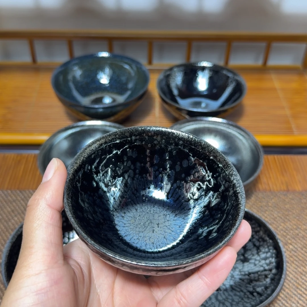 茶盏建盏手工制作主人杯茶杯