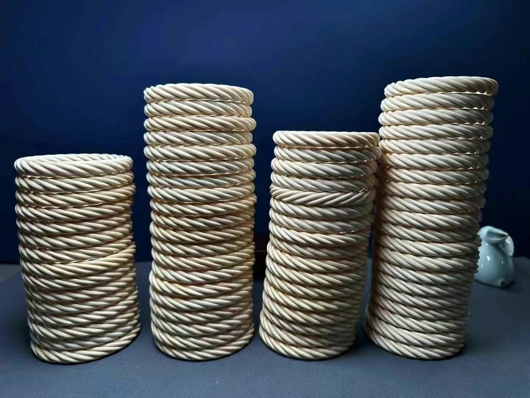 麻花手镯苏工雕刻