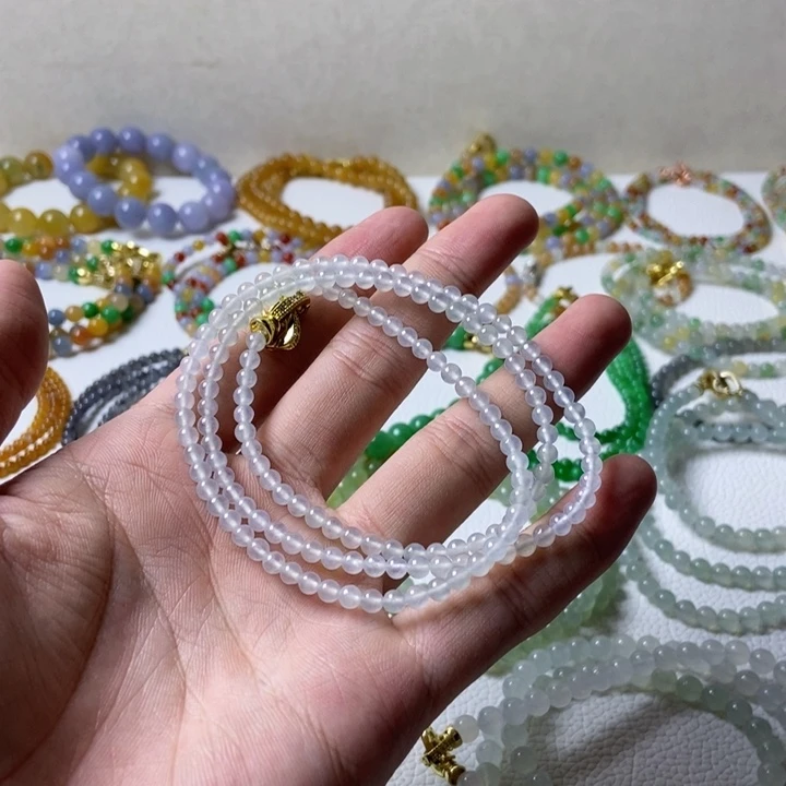 定制翡翠未镶嵌缅甸翡翠A货卡4