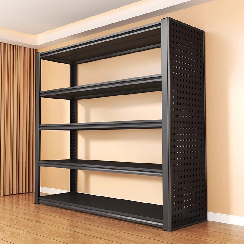 家用货架置物架多层落地仓库储物架铁架子商用超市仓储角钢收纳架