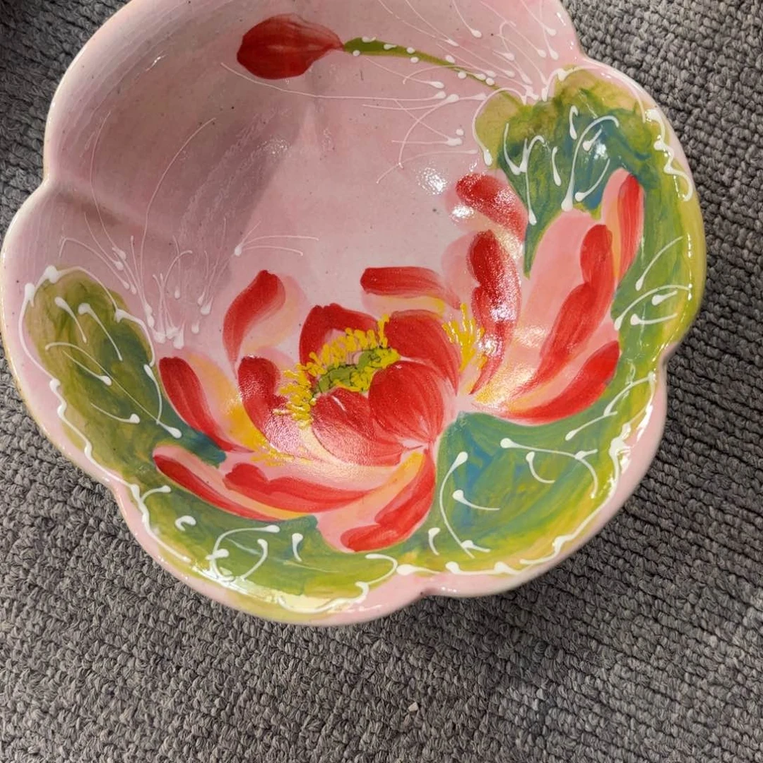 瓷片M***宝景德镇手绘高温釉下彩陶瓷茶具