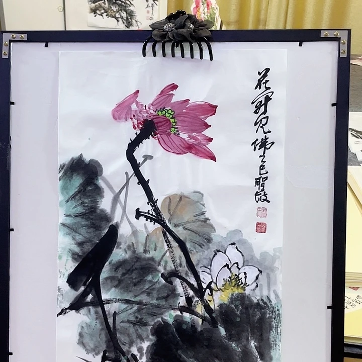 国画张圣敏先生纯手绘作品