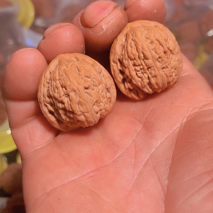 吊坠文玩核桃红玛瑙30