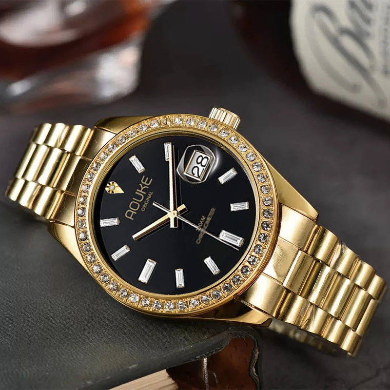 经典黑冰糖系列高档时尚百搭腕表064