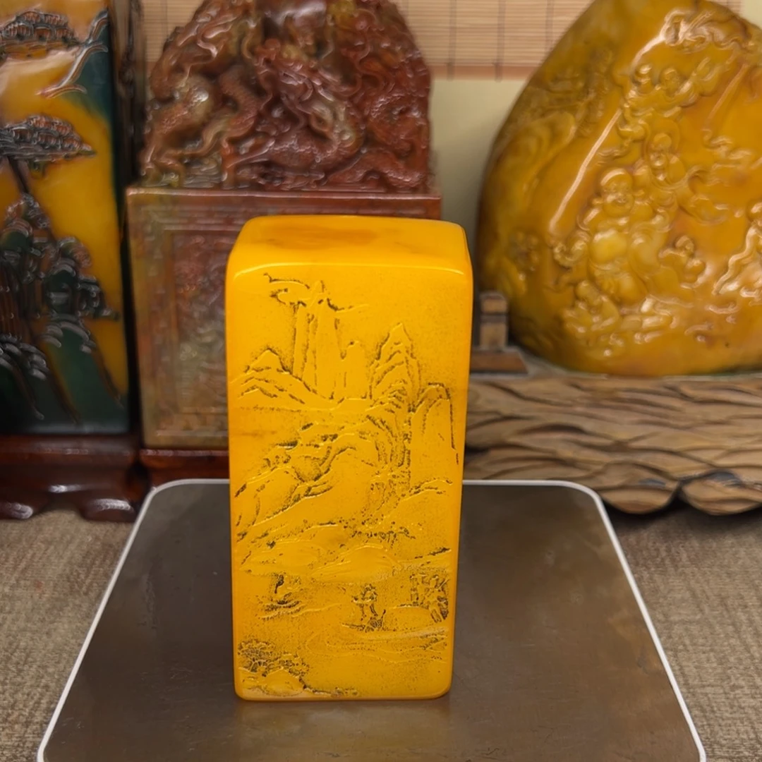 寿山石印石精品印章