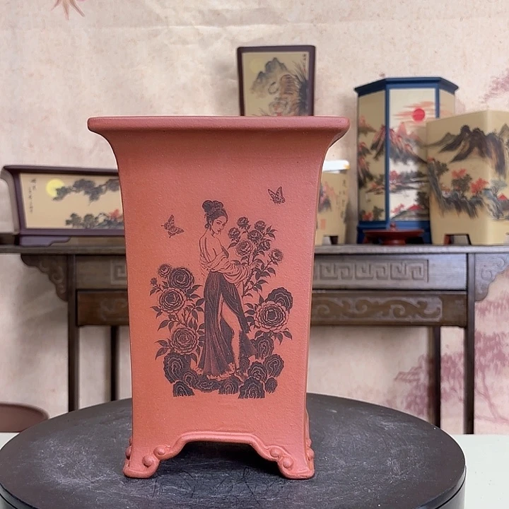 紫砂花盆宜兴紫砂