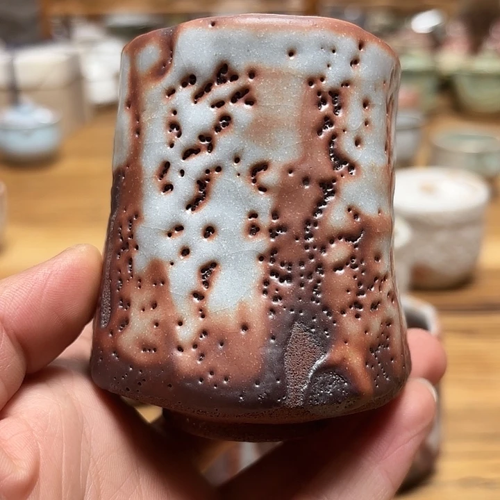 福***花加藤仁志野汤吞666