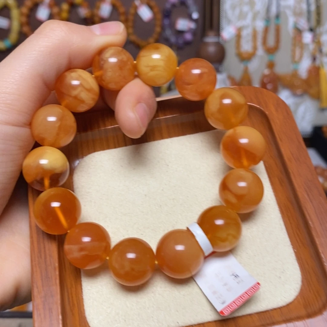 【闪购商品】蜜蜡颈饰未镶嵌手串