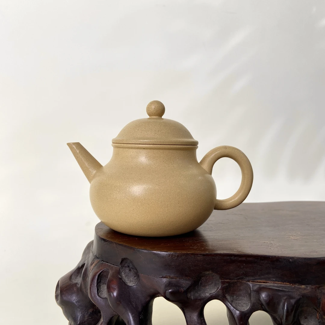 宜兴手工紫砂陶 （实力派2）120cc茶壶GS4221-3