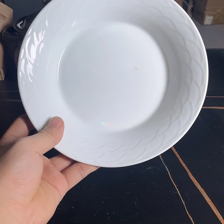 8寸海浪圆盘陶瓷得