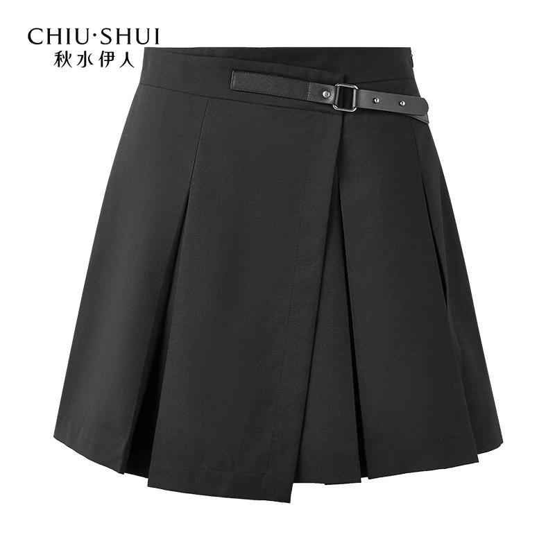 【陈大可】秋水伊人百搭短裙2025年夏季商场同款女质感裙子14205AF0