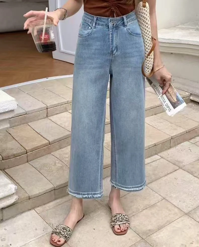 581韩版宽松休闲百搭牛仔裤（本）93