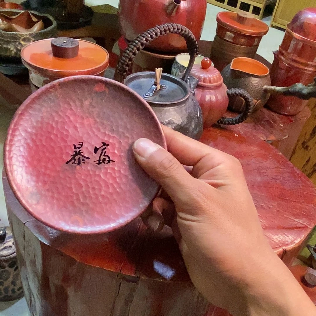 手工锻打工艺小壶承