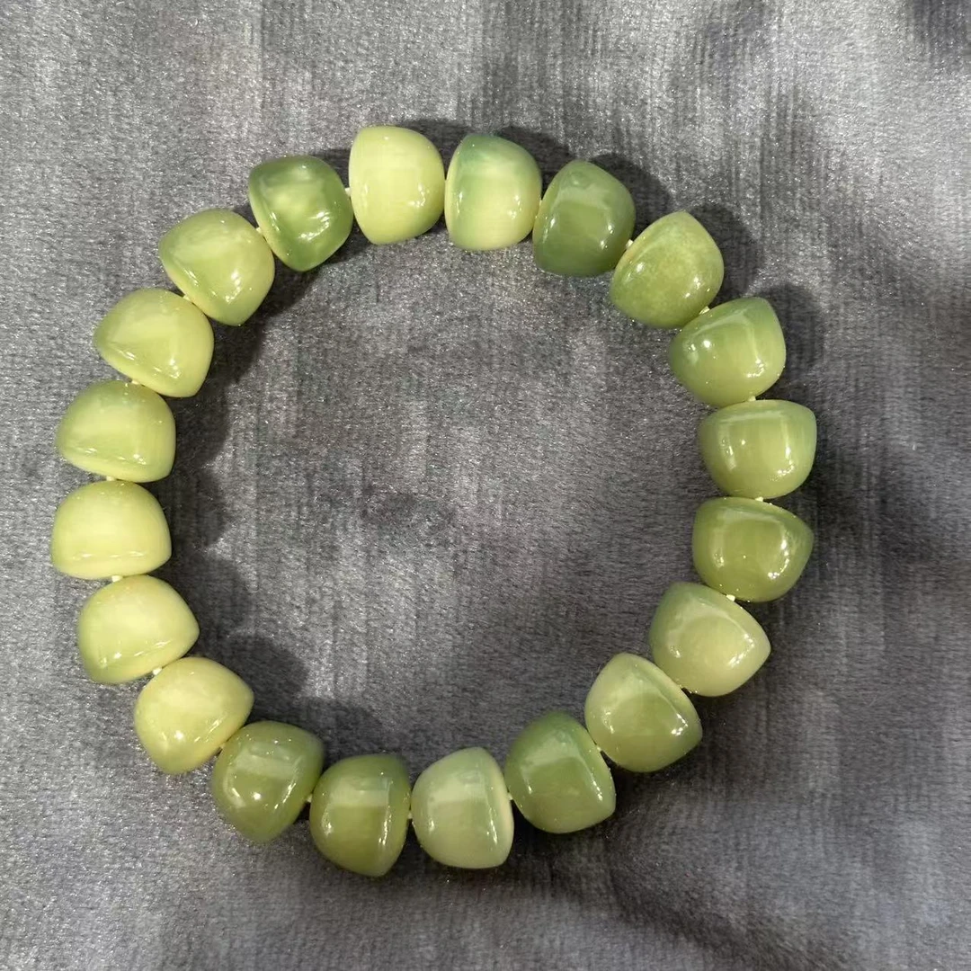 绿菩提单圈手串精美卡13 062菩提根（无礼盒）