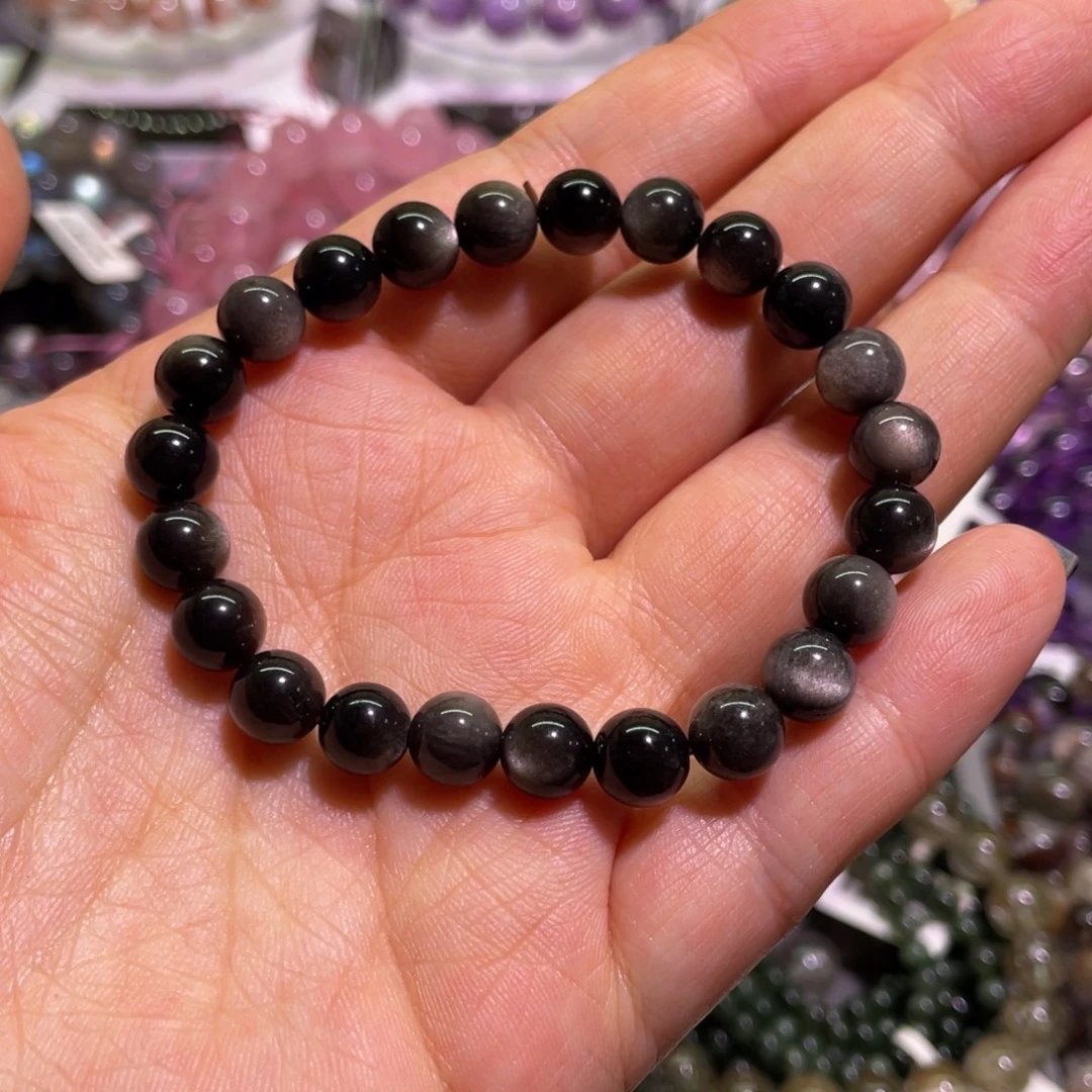 水晶未镶嵌手链8mm