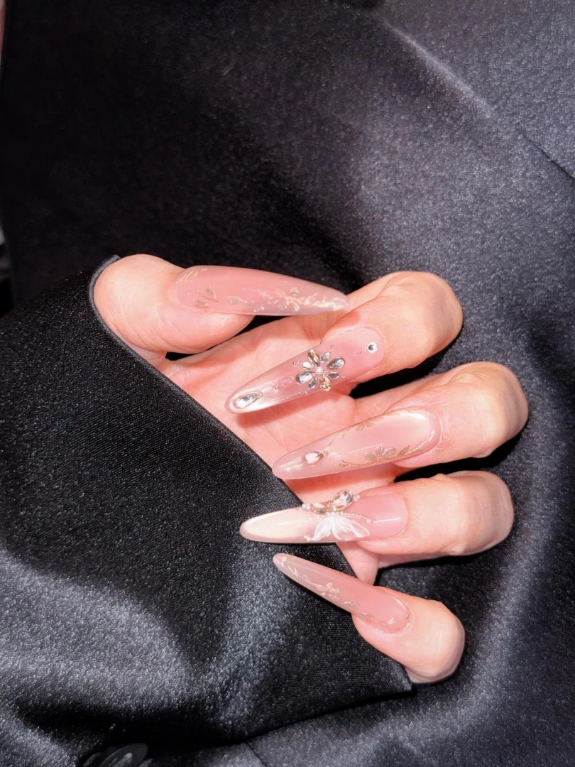 S-梦幻花园-xinghejiyu-轻奢高定美甲10片装