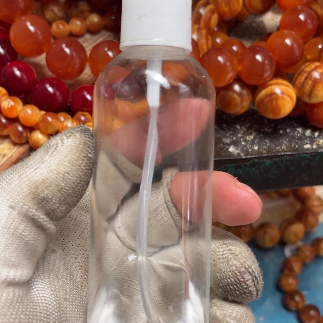 松木（琥珀木）手串/手链云****方大瓶红木宝