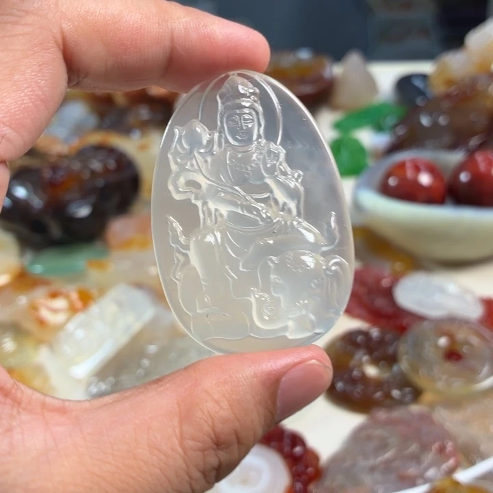 未镶嵌吊坠(不含链)玛瑙/玉髓